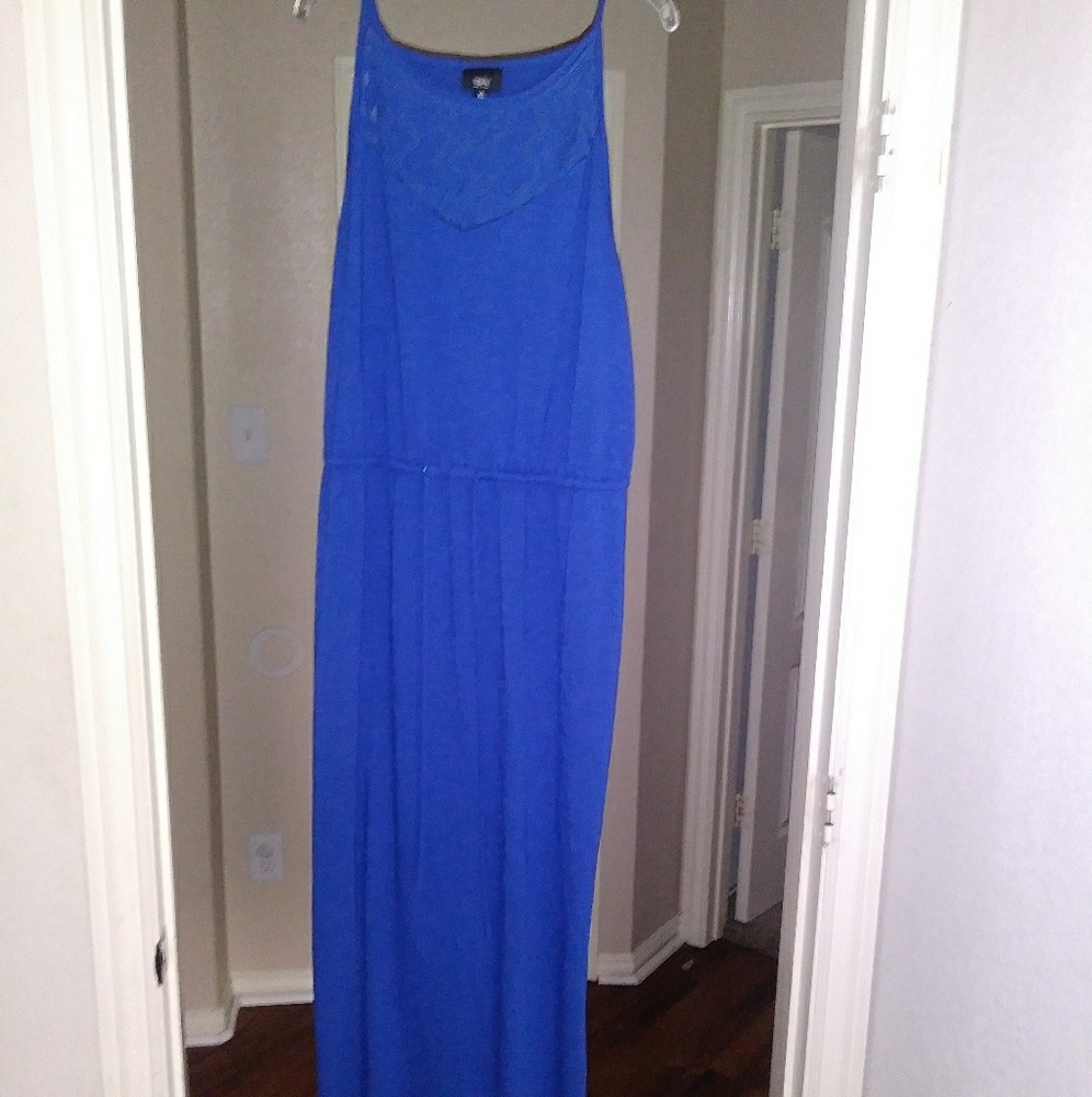 Royal Blue Maxi Dress